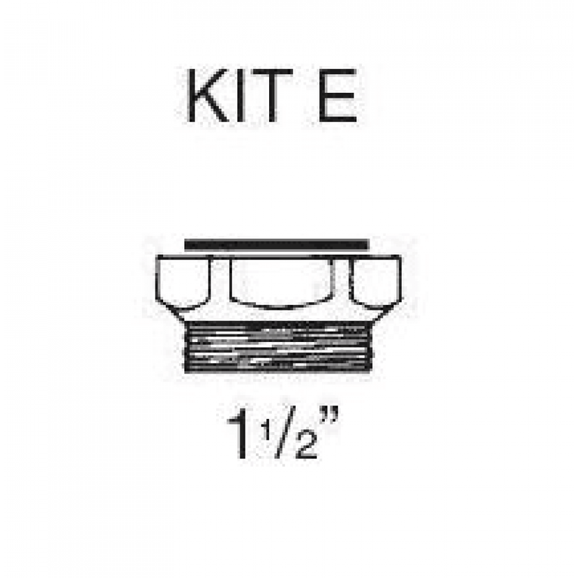 Комплект подключения E (адаптер 1 1/2"x1”) DAB ADAPTATION KIT E - 1 ...